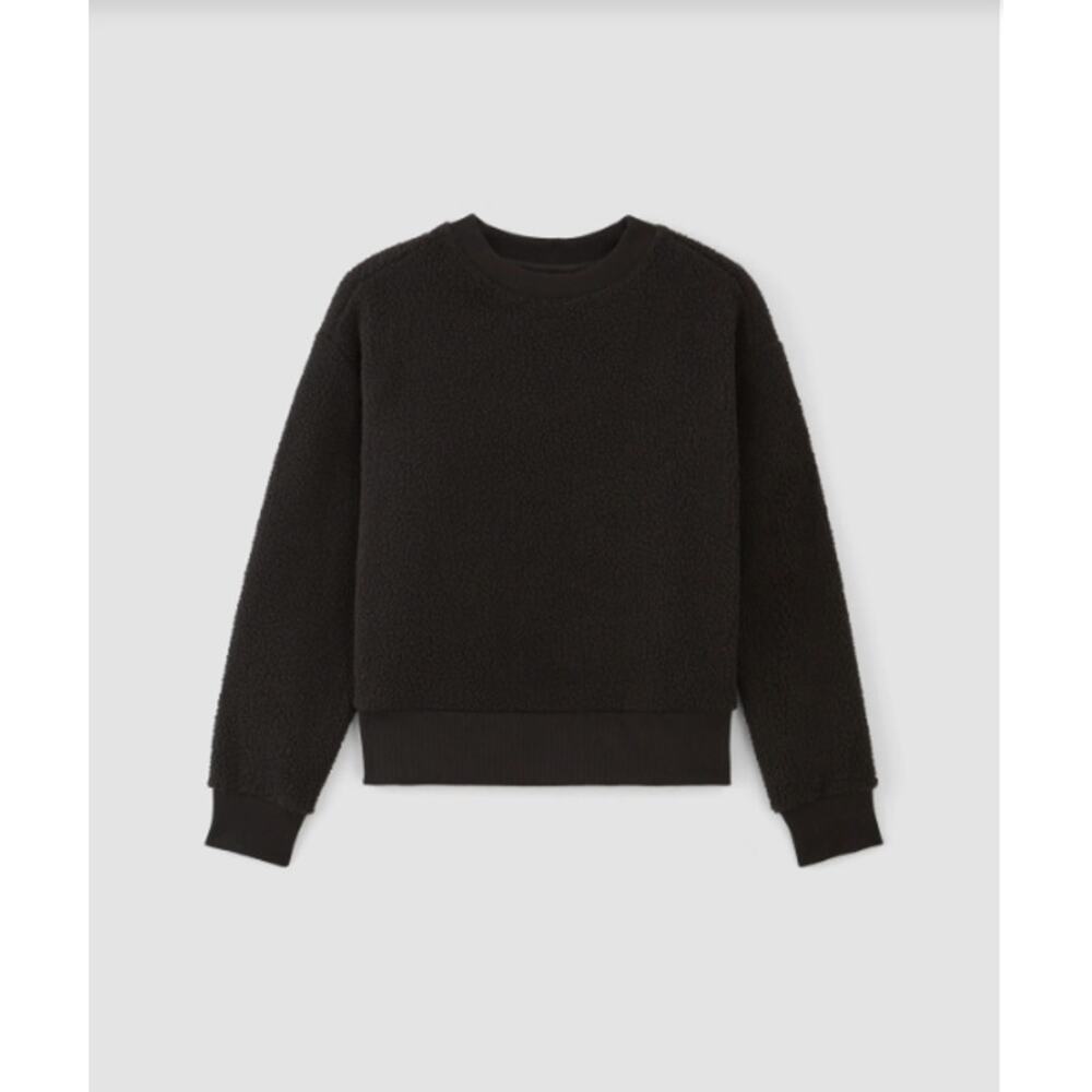 Everlane The ReNew Fleece Oversized Crew Sz M - Picture 9 of 10